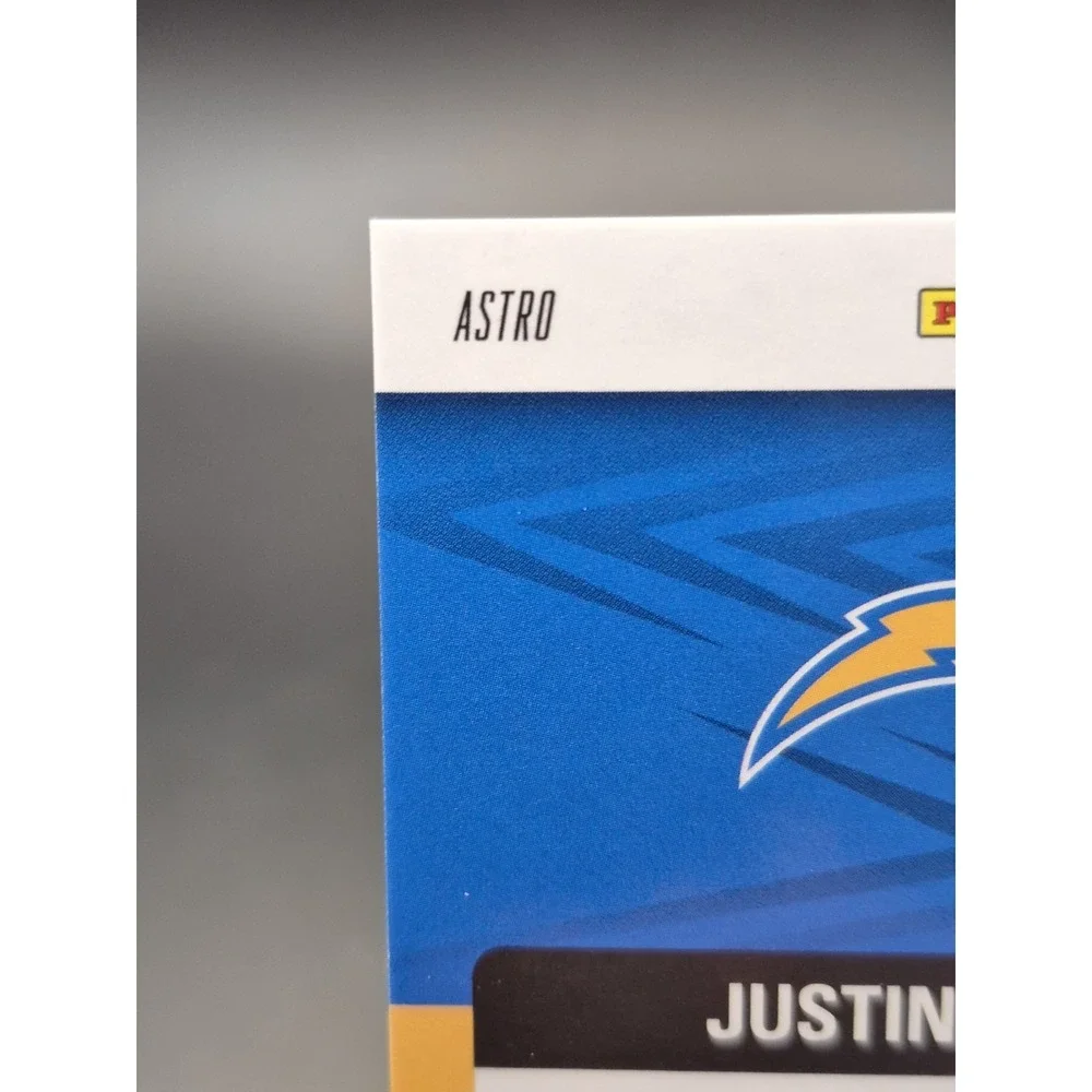 2025 Panini Revolution Justin Herbert #46 Purple Astro /199 Los Angeles Chargers